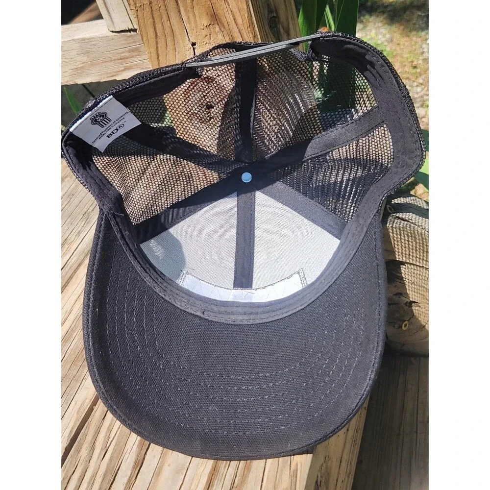 Kenworth KW Trucks Motors Blackout Mesh Snap Back Trucker Cap/Hat